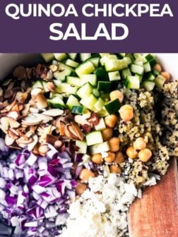 Quinoa Chickpea Salad PIN