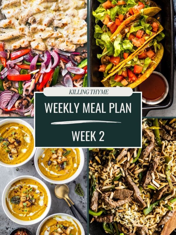 Meal Plan Week 2