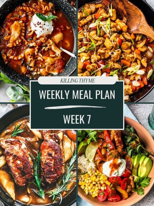Weekly meal plan #7