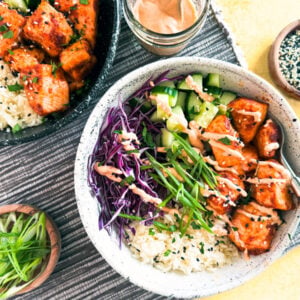 Bang Bang Salmon Bowls