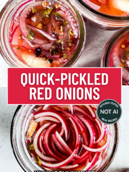 quick-pickled red onions pin