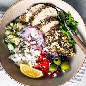 Greek Quinoa Bowls