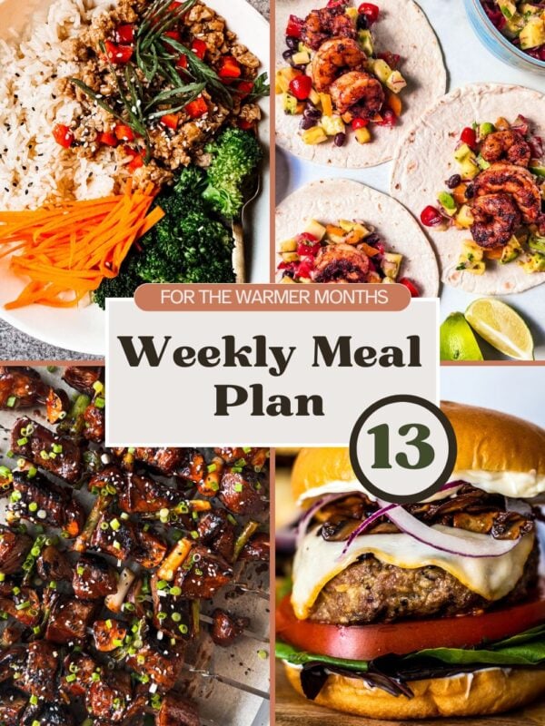 weekly meal plan 13