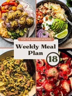Weekly Meal Plan 18